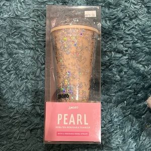 Smoko Pearl boba tea reusable tumbler